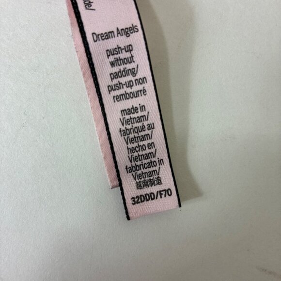 Victoria’s Secret Push-up Floral Lace Bra Cherry Blossom Pink 32DDD Coquette - Picture 8 of 8